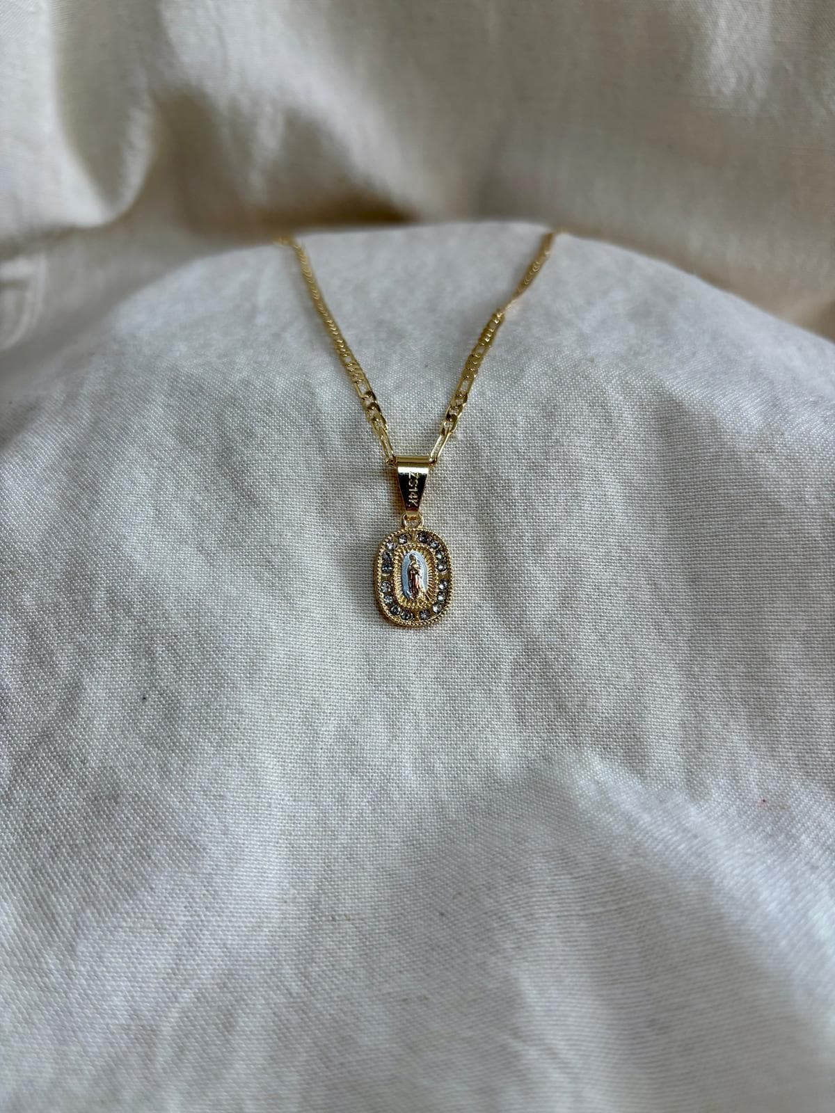 Virgen de Guadalupe Medal Necklaces